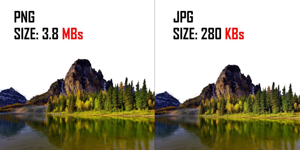 JPG vs PNG