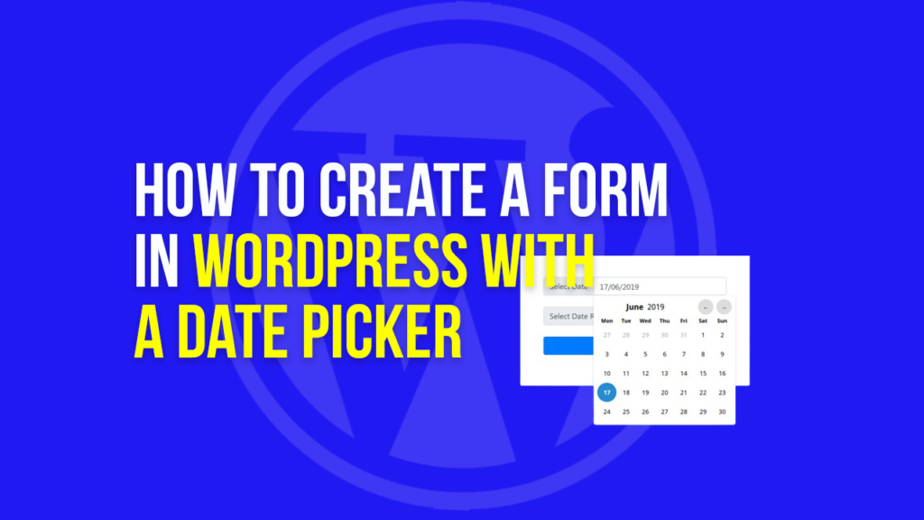 date picker wp forms